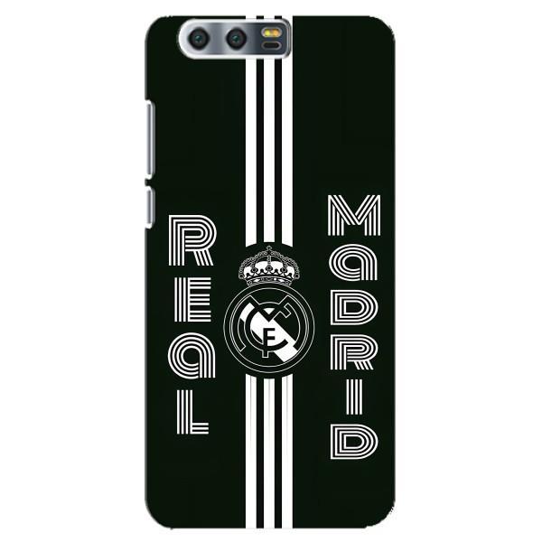 ФК Реал Мадрид чохли для Huawei Honor 9, Glory 9, STF (AlphaPrint) – чорно білий Реал