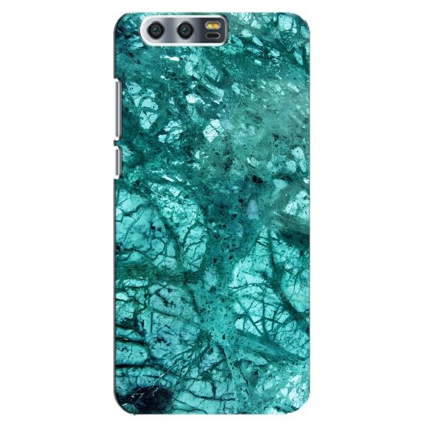 Мраморный чехол на Huawei Honor 9, Glory 9, STF (VPrint) – Зеленый мрамор