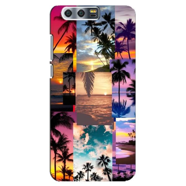 Силиконовый чехол с КАРТИНКАМИ лето для Huawei Honor 9, Glory 9, STF (AlphaPrint) – Летний отпуск