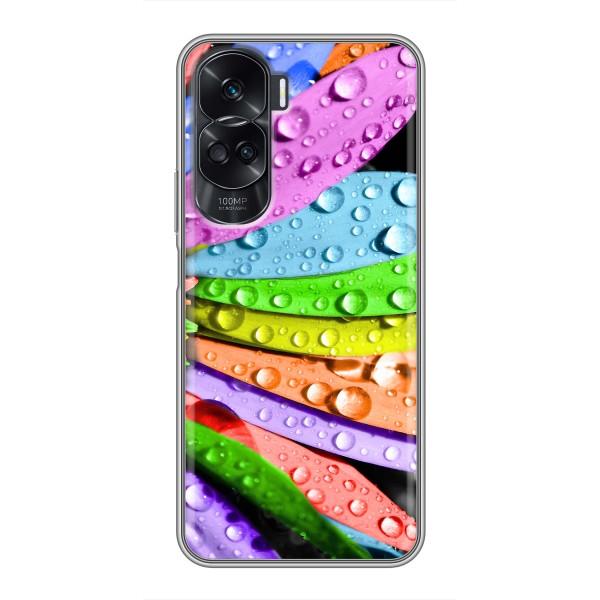 Чехлы (ART) Цветы на Huawei Honor 90 Lite (VPrint) – Семицветик