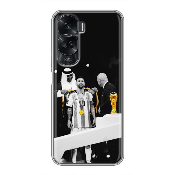 Чохли для Huawei Honor 90 Lite (Leo чемпіон) (AlphaPrint) – Мессі коронований