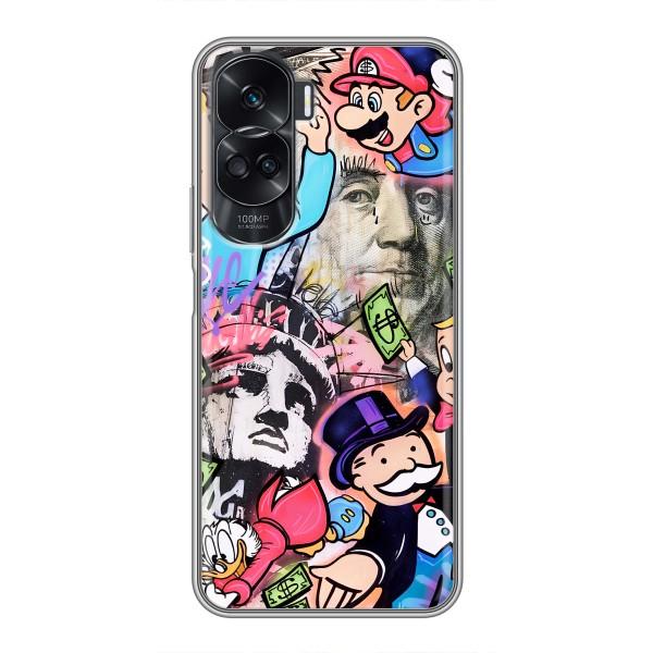 Чохли з крутими принтами для Huawei Honor 90 Lite - (PREMIUMPrint) – Monopoly man