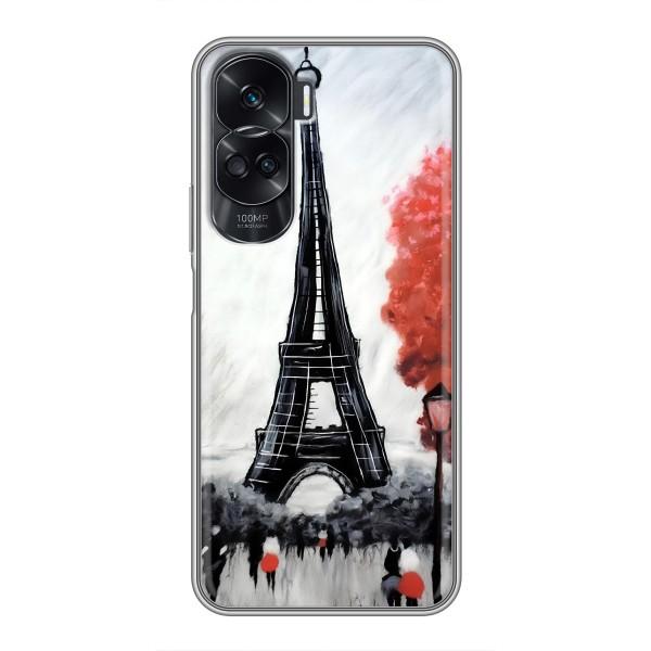 Чохол Ейфелева Вежа Huawei Honor 90 Lite - (AlphaPrint) – Вежа в Парижі