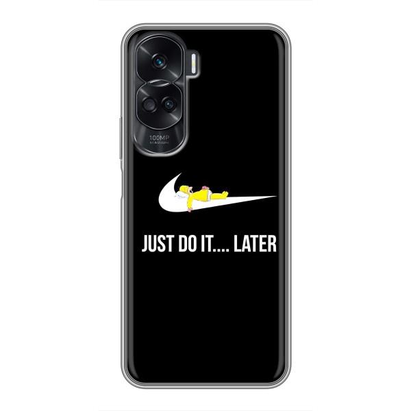 Чохол з логтипом Найк на Huawei Honor 90 Lite – Nike just do it