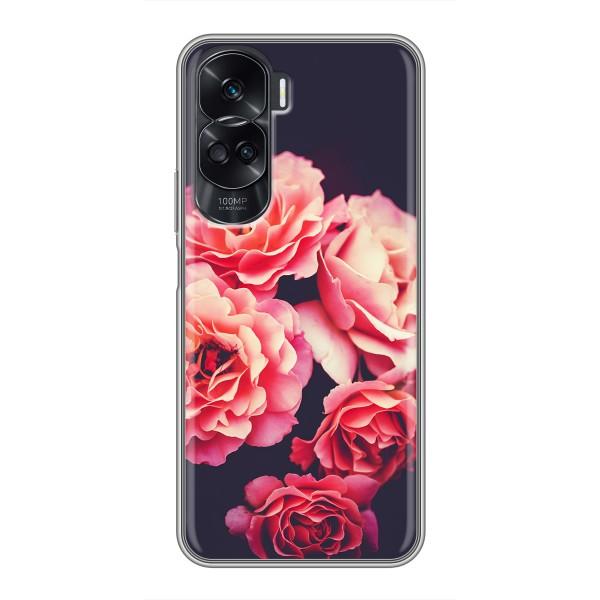 Чехлы с тематикой "ЦВЕТЫ" на Huawei Honor 90 Lite – Бутоны