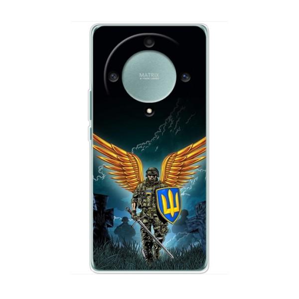 Чехлы с картинкой ЗСУ для Huawei Honor Magic 5 Lite 5G (AlphaPrint) – Солдат ЗСУ