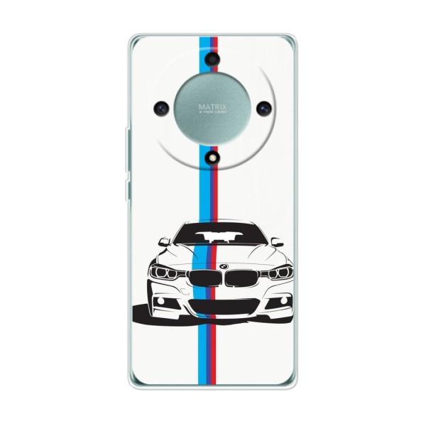 Чехол дляХуавей Хонор Меджик 5 Лайт 5G - с принтом БМВ (AlphaPrint) – Машина БМВ