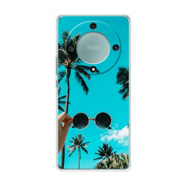 Силиконовый чехол с КАРТИНКАМИ лето для Huawei Honor Magic 5 Lite 5G (AlphaPrint) – Взгляд лето