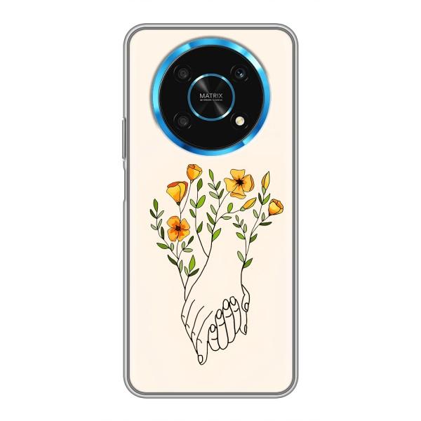 Чехлы для любимой на Хуавей Хонор Меджик 6 Лайт 5G (VPrint) – Руки любви