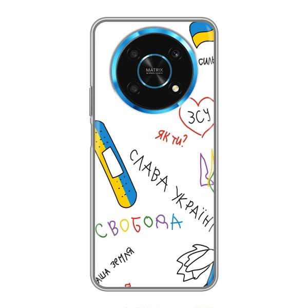 Чохли (Доброго вечора, ми за України) для Хуавей Гонор Магік 6 Літ 5Дж (AlphaPrint) – Стикер