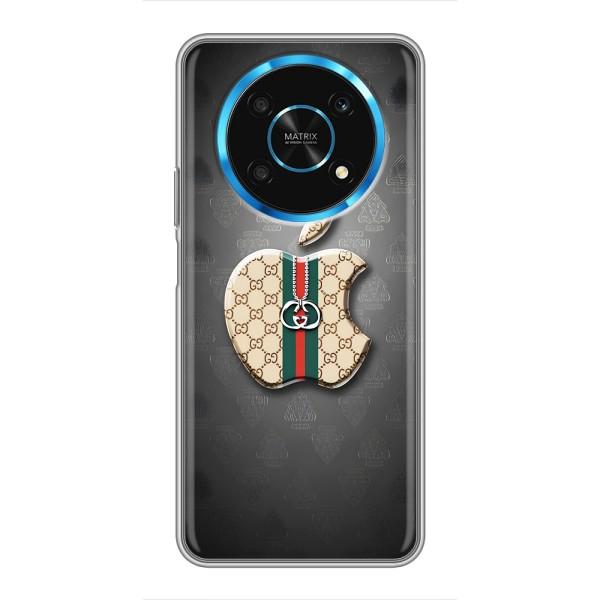 Чехлы ГУЧЧИ для Хуавей Хонор Меджик 6 Лайт 5G (AlphaPrint) – Apple gucci