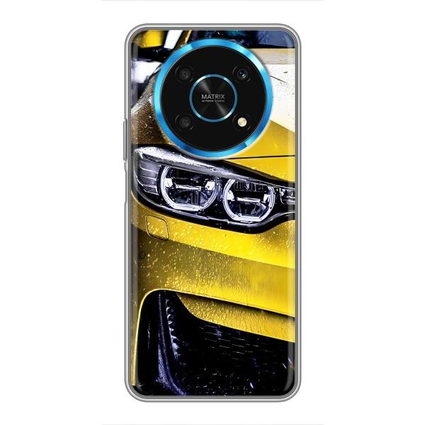 Чохли з Машинами на Хуавей Гонор Магік 6 Літ 5Дж (VPrint) – Жовта машина