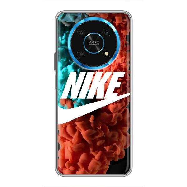 Чехол для Huawei Honor Magic 6 Lite 5G - с принтом Найк (AlphaPrint) – Дымчатый найк