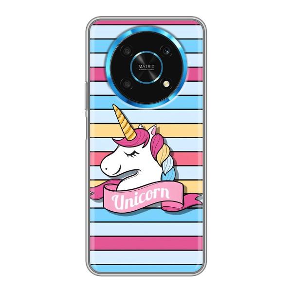 Чохол для Хуавей Гонор Магік 6 Літ 5Дж - (Єдинорожки - Новинки) (AlphaPrint) – Unicorn