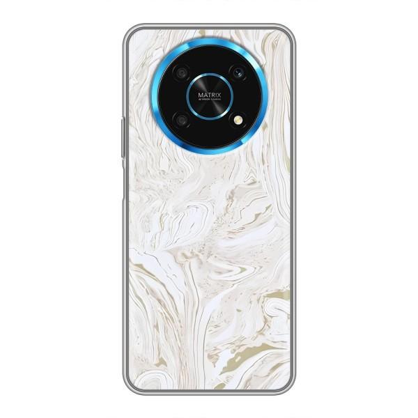 Мраморний чехол на Huawei Honor Magic 6 Lite 5G (VPrint) – Білий мрамор