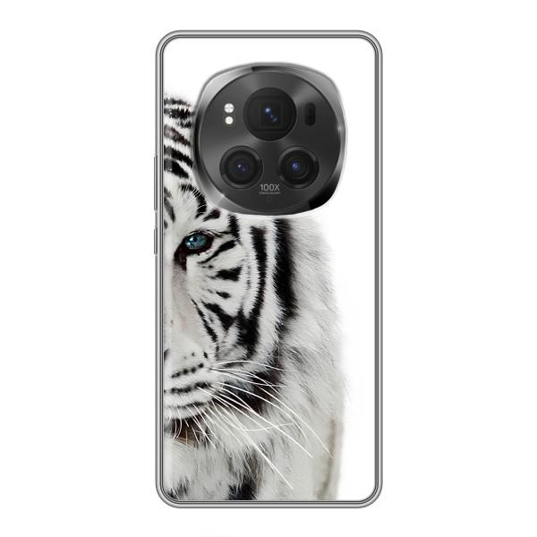 Чохли з картинкою животних Huawei Honor Magic 6 Pro – Білий Тигр