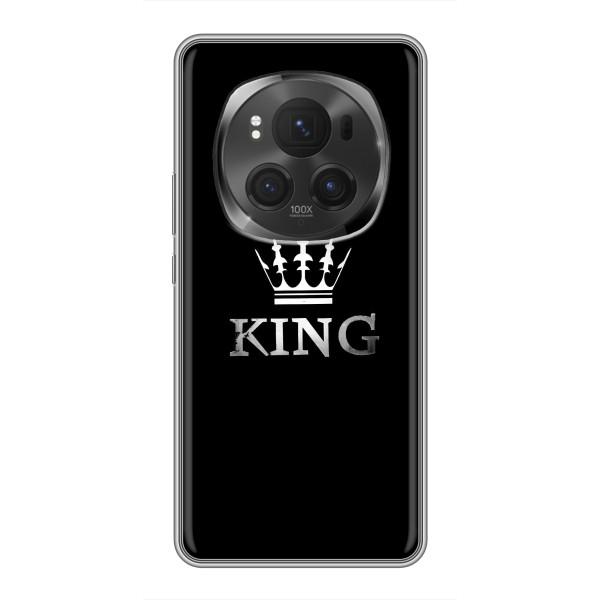 Чохол (Корона на чорному фоні) для Хорон Меджік 6 Про – KING