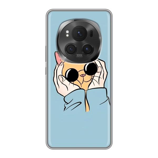 Чохол на Хорон Меджік 6 Про з Котиками (VPrint) – Котик в окулярах