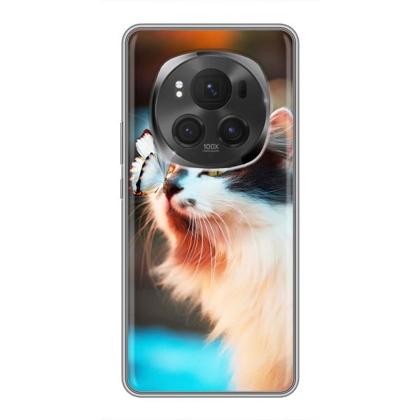 Чохол на Хорон Меджік 6 Про з Котиками (VPrint) – Котик з метеликом