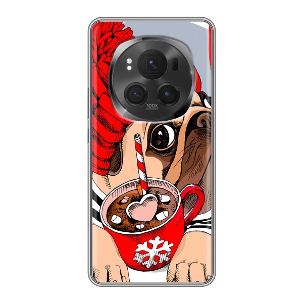 Бампер для Huawei Honor Magic 6 Pro з картинкою "Песики" – Сумний собака