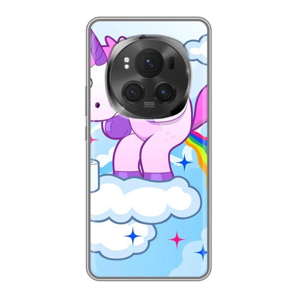 Чехол Unicorn на Huawei Honor Magic 6 Pro – Радуга единорожка