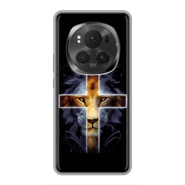 Чехлы для Хорон Меджик 6 Про (Крест Иисуса) – Иисус Лев