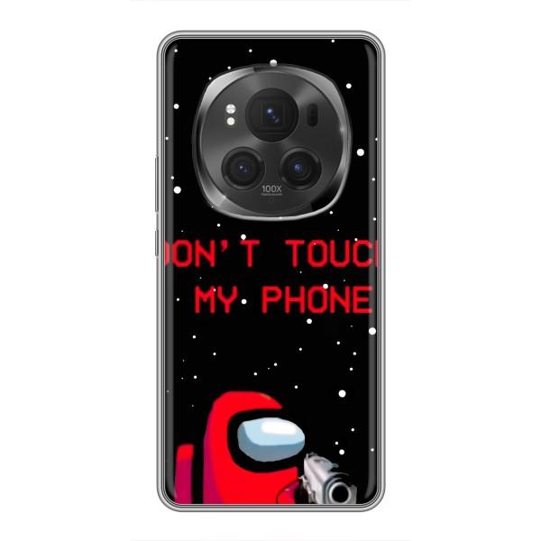 Чохол "Амонг Ас" для Хорон Меджік 6 Про – З пістолетом