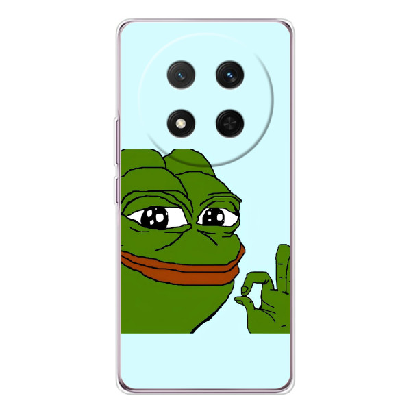 Чехлы с картинкой  Жаба Мем на Huawei Honor Magic 7 Lite – Жаба все ОК