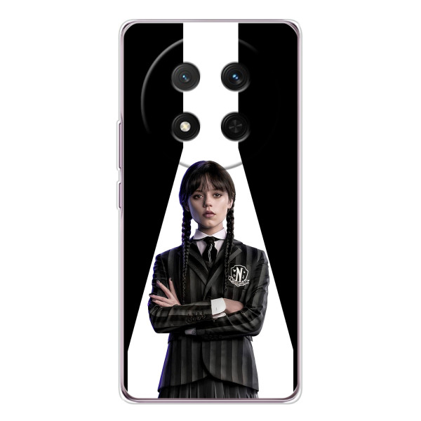 Чехлы Венсдей на Huawei Honor Magic 7 Lite Уэнсдей (AlphaPrint) – W-Wednesday