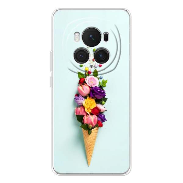 Чохли з тематикою "КВІТИ" на Huawei Honor Magic 7 Lite – Квітка-морозиво