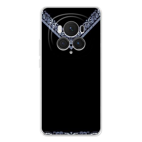 Силиконовый Чехол на Huawei Honor Magic 7 Lite – Воротник вышиванки