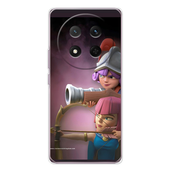 Чехол з героями Клеш Рояль для Huawei Honor Magic 7 Lite – Три мушкетёра