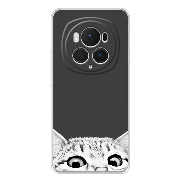 Чохол на Хонор Меджік 7 Про з Котиками (VPrint) – Виглядає котик