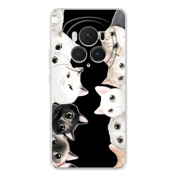 Чохол на Хонор Меджік 7 Про з Котиками (VPrint) – Погляд котиків