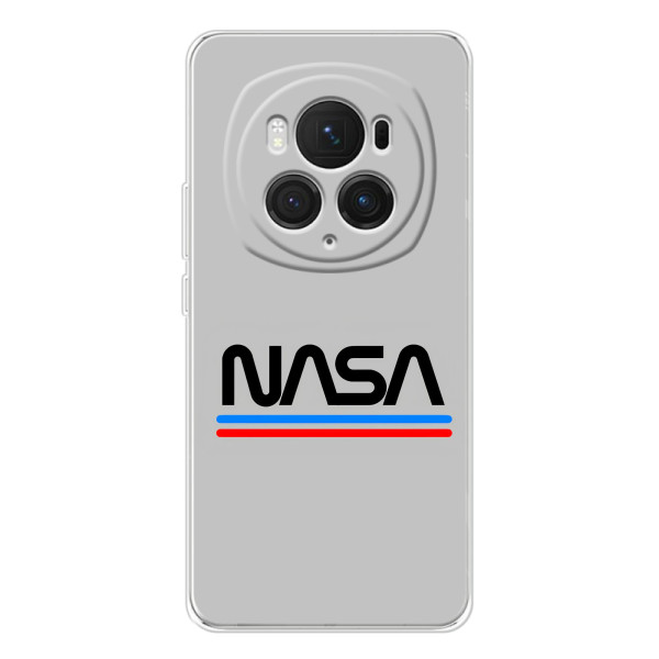Силиконовый бампер с принтом "Наса" на Huawei Honor Magic 7 Pro – Наса