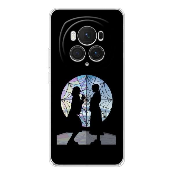 Чехлы Венсдей на Huawei Honor Magic 7 Pro Уэнсдей (AlphaPrint) – комната Уэнздей