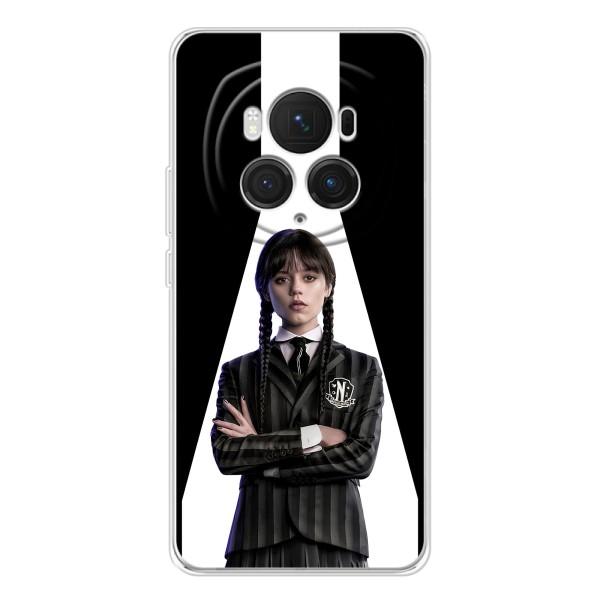 Чехлы Венсдей на Huawei Honor Magic 7 Pro Уэнсдей (AlphaPrint) – W-Wednesday