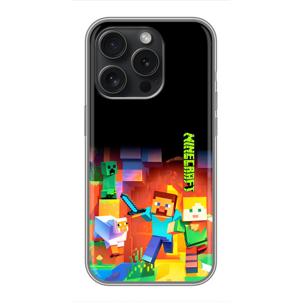 Чехлы для Huawei Honor Play 60 Plus (Персонажи Майн Крафт) – Герой Майнкрафт