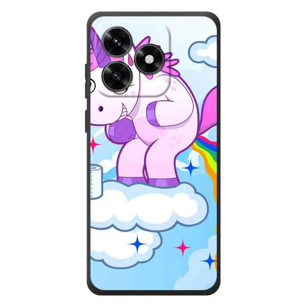 Чехол Unicorn на Huawei Honor X5c Plus – Радуга единорожка