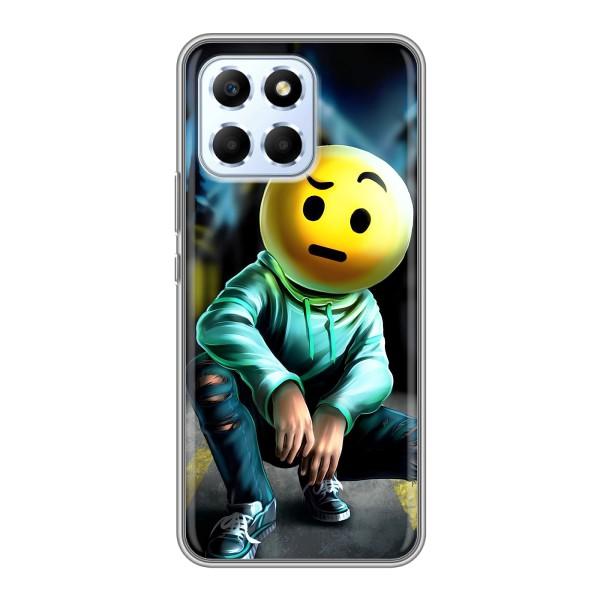 Чехол для Хуавей Хонор Х6 - (AlphaPrint) с печатью (ТОП продаж) – Парень смайл