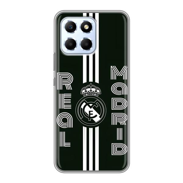 ФК Реал Мадрид чехлы для Huawei Honor X6 (AlphaPrint) – черно белый Реал