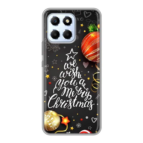 Рождественские Чехлы для Huawei Honor X6 (VPrint) – Елочка