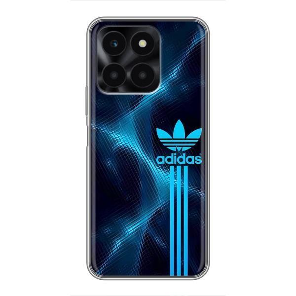 Чехлы Адидас для Huawei Honor X6a (AlphaPrint) – Синий Адидас
