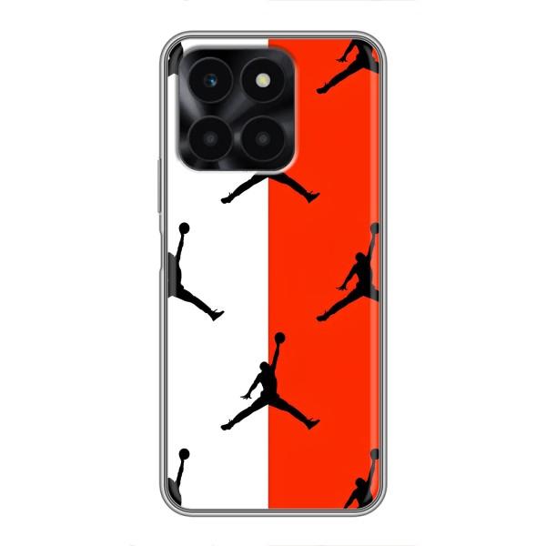 Чехлы для Huawei Honor X6a - с картинкой JORDAN (AlphaPrint) – Лого Джордан