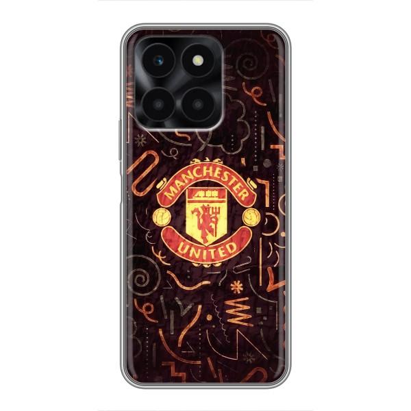 Чехол Манчестер Юнайтед для Хонор Х6а (AlphaPrint) – эмблема МЮ