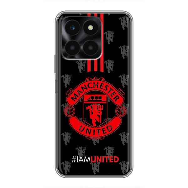 Чехол Манчестер Юнайтед для Хонор Х6а (AlphaPrint) – лого МЮ