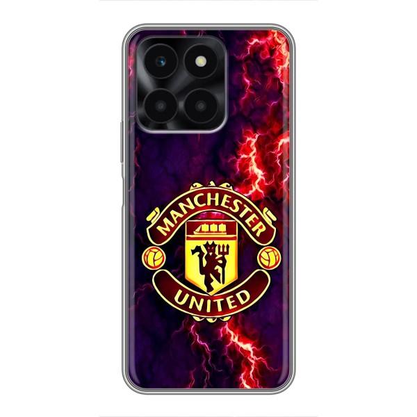 Чехол Манчестер Юнайтед для Хонор Х6а (AlphaPrint) – огненный Манчестер