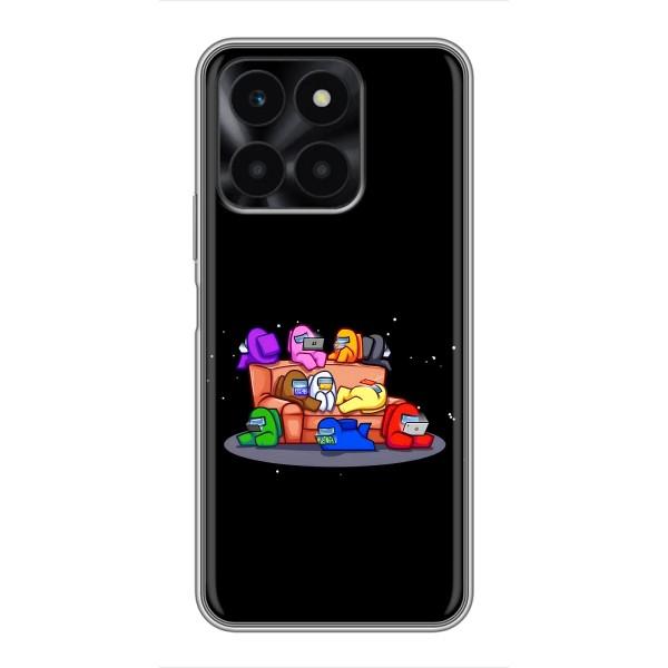 Чехол Амонг Ас для Huawei Honor X6a (AlphaPrint) – Амонг-ас