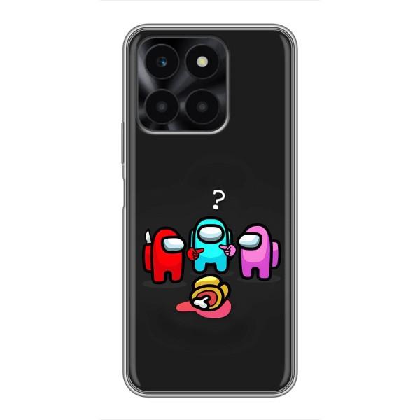 Чехол Амонг Ас для Huawei Honor X6a (AlphaPrint) – Импостер