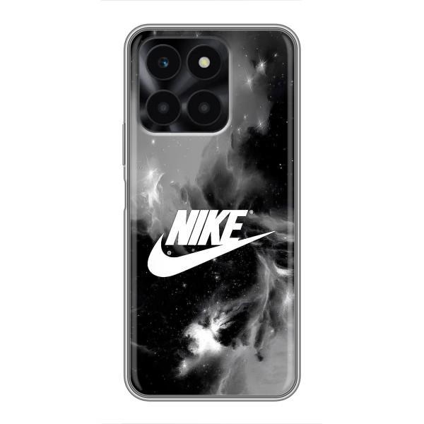 Чехол для Huawei Honor X6a - с принтом Найк (AlphaPrint) – Лого Найк